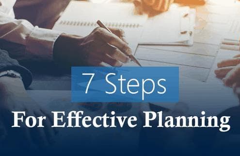 7 Steps for Effective Planning